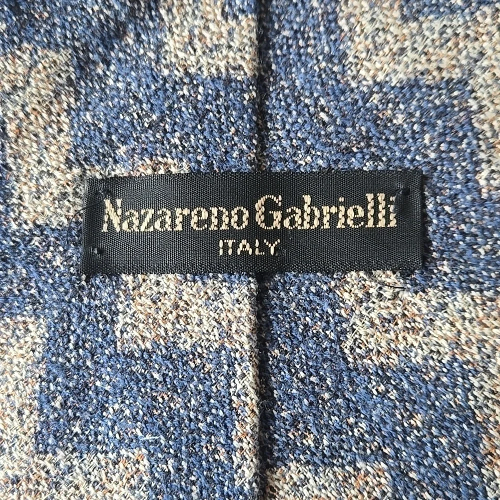 Vintage Nazareno Gabrielli 100% Silk Tie